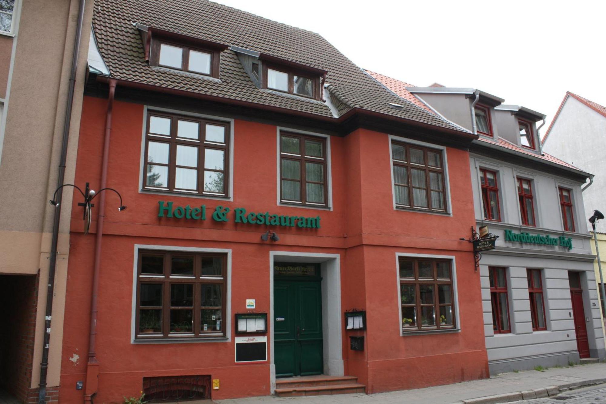 Norddeutscher Hof Stralsund Dış mekan fotoğraf